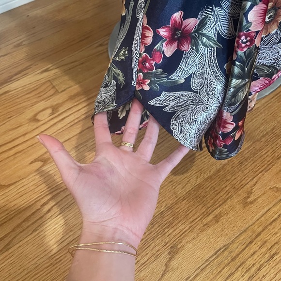 Vintage floral slip dress - Picture 3 of 5